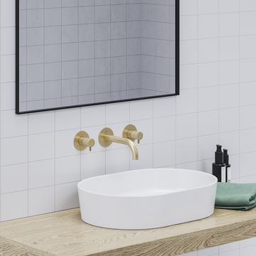 RAVAK ESPIRIT ES 019.60GLB.O1 umyvadlová podomítková baterie, s tělesem, EcoFlow, kartáčované zlato X070600 Obrázek - fotka