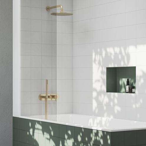 RAVAK ESPIRIT ES 068.60GLB.O3.RB07D.+S podomítková baterie, pro 3 spotřebiče, se sprchovou soupravou, kartáčované zlato X070606 Obrázek - fotka