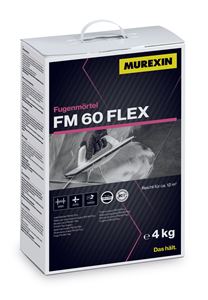 MUREXIN FM 60 FLEX spárovací malta pro spáry 0,5-7 mm, 4 kg, silbergrau
