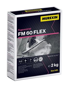 MUREXIN FM 60 FLEX spárovací malta pro spáry 0,5-7 mm, 2 kg, manhattan