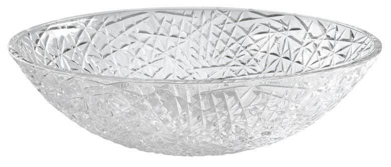SAPHO BEAUTY umyvadlová mísa Purus 50 cm, bez přepadu, sklo, čirá gravírovaná TY305CL Obrázek - fotka
