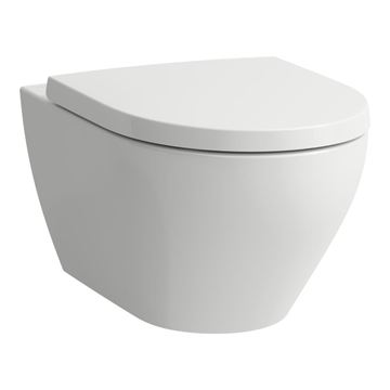 LAUFEN MODERNA S závěsné WC, Rimless splachování, Silent Flush, LCC