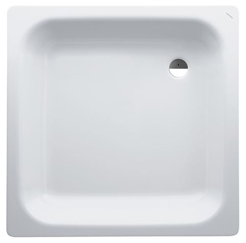 LAUFEN PLATINA sprchová vanička 90x90 cm, smaltovaná ocel, bez nožiček, Antislip H2150226000401 Obrázek - Hlavní obrázek