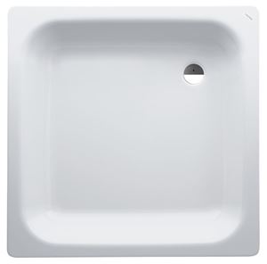 LAUFEN PLATINA sprchová vanička 90x90 cm, smaltovaná ocel, bez nožiček, Antislip