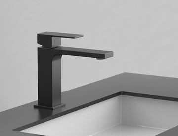 SAPHO CUBEMIX umyvadlová stojánková baterie, matná černá CM002B Obrázek - fotka