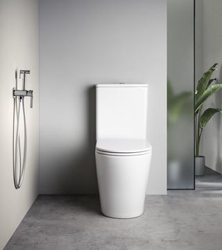 SAPHO ICONIC bidetová podomítková baterie, se sprškou, s tělesem, chrom AF040 Obrázek - fotka