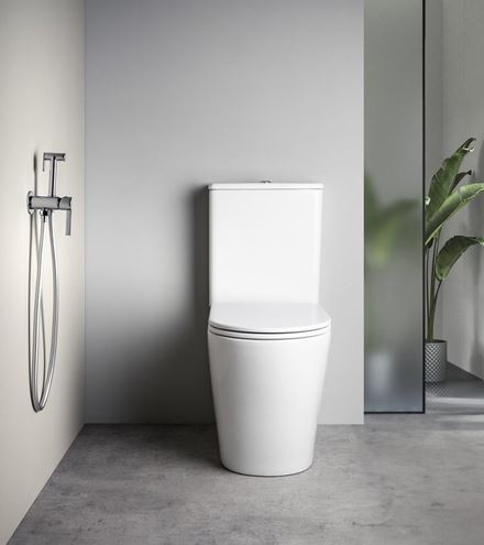 SAPHO ICONIC bidetová podomítková baterie, se sprškou, s tělesem, chrom AF040 Obrázek - fotka