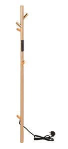 BEMETA elektrický sušák ručníků 1180x130 mm, 30 W, s el. kabelem, lesklá měděná zlatá