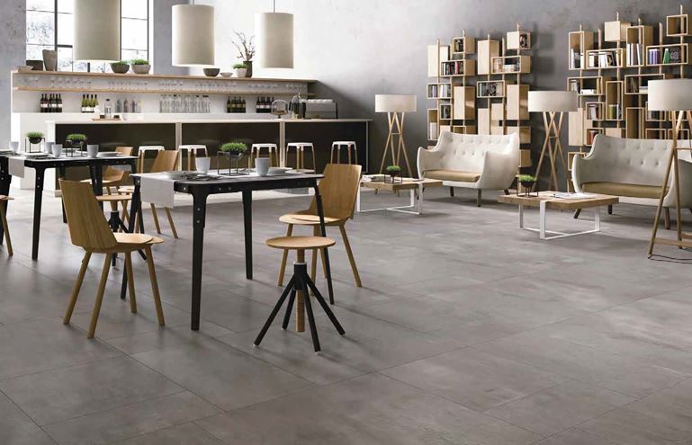 IMOLA CREATIVE CONCRETE dlažba 45x45 cm, mat, grey CREACON 45G Obrázek - fotka
