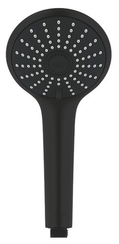 GROHE EUPHORIA SYSTEM 260 sprchový set s termostatickou baterií, horní sprcha, ruční sprcha se 3 proudy, tyč, hadice, Water Saving, phantom black 27615KF2 Obrázek - fotka