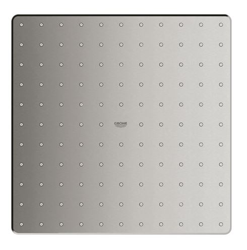 GROHE RAINSHOWER SMARTACTIVE 310 CUBE sprchový set s termostatickou baterií, horní sprcha, ruční sprcha se 3 proudy, tyč, hadice, Water Saving, supersteel 26837DC0 Obrázek - fotka