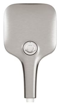 GROHE RAINSHOWER SMARTACTIVE 310 CUBE sprchový set s termostatickou baterií, horní sprcha, ruční sprcha se 3 proudy, tyč, hadice, Water Saving, supersteel 26837DC0 Obrázek - fotka