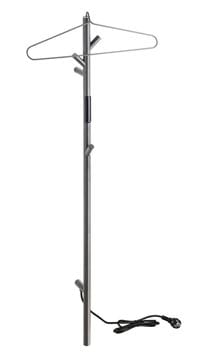 BEMETA věšák pro elektrický sušák ručníků 450 mm, matná grafitová 704155915 Obrázek - fotka