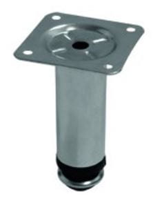DŘEVOJAS BASIC noha k nábytku, plast/chrom