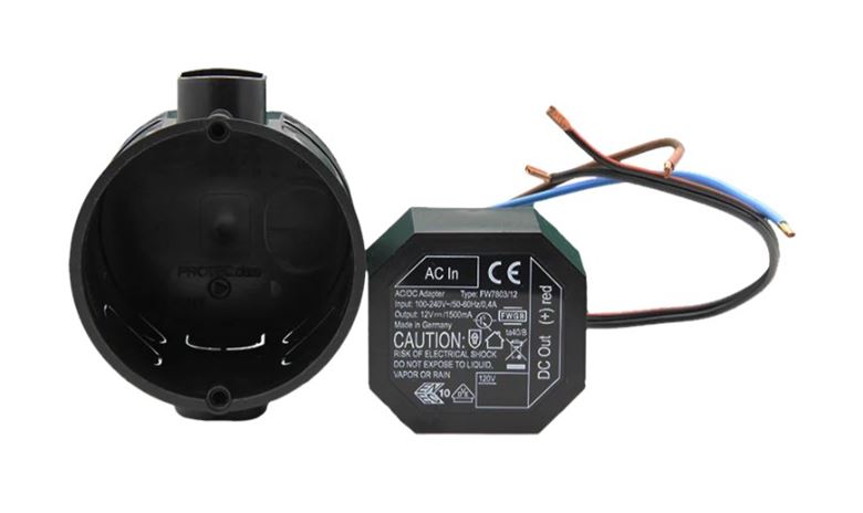 HANSA napájecí zdroj 220/12 V, podomítkový, pro max. 7 zařízení 58280100 Obrázek - Hlavní obrázek