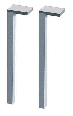 LAUFEN PRO nohy k nábytku, 1 pár, chrom H4830920950041 Obrázek - Hlavní obrázek