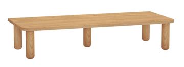 VITRA SENTO deska s nohami pod nábytek, light oak