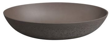 SAPHO FORMIGO umyvadlová mísa 60 cm, bez přepadu, beton, tmavě hnědá FG215 Obrázek - fotka