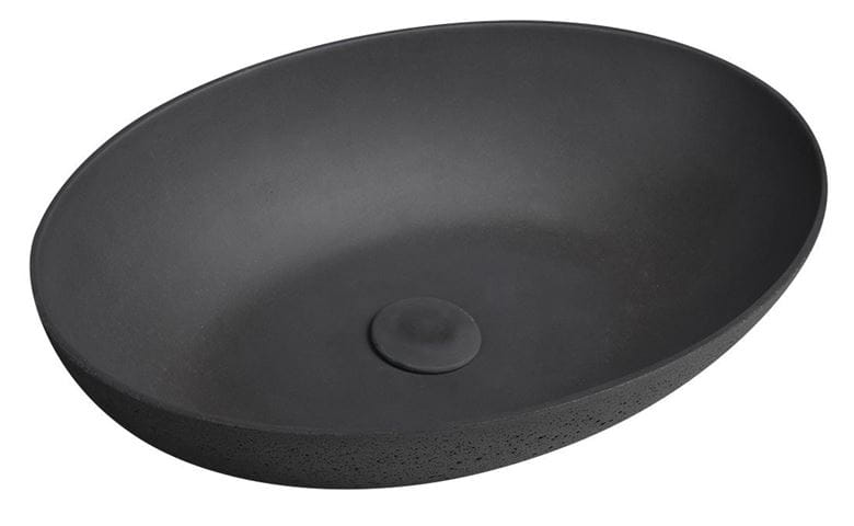 SAPHO FORMIGO umyvadlová mísa 60 cm, bez přepadu, beton, matný antracit FG216 Obrázek - Hlavní obrázek