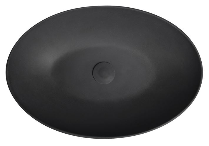 SAPHO FORMIGO umyvadlová mísa 60 cm, bez přepadu, beton, matný antracit FG216 Obrázek - fotka