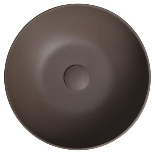 SAPHO FORMIGO umyvadlová mísa 39 cm, bez přepadu, beton, tmavě hnědá FG315 Obrázek - fotka
