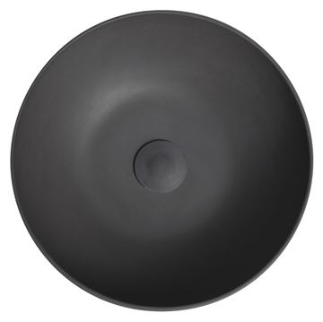 SAPHO FORMIGO umyvadlová mísa 39 cm, bez přepadu, beton, matný antracit FG316 Obrázek - fotka