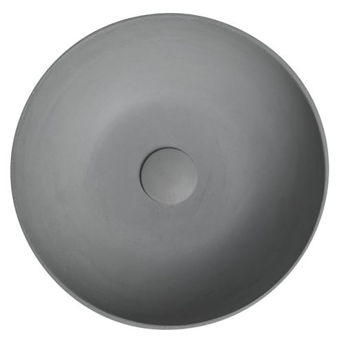 SAPHO FORMIGO umyvadlová mísa 39 cm, bez přepadu, beton, matná šedá FG317 Obrázek - fotka