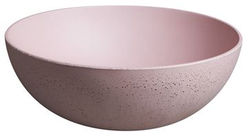 SAPHO FORMIGO umyvadlová mísa 39 cm, bez přepadu, beton, matná růžová FG321 Obrázek - fotka