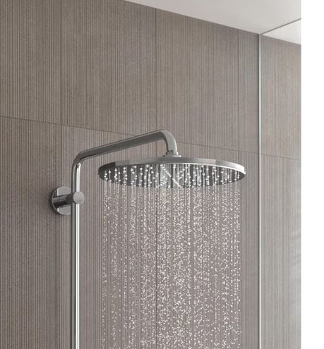 GROHE EUPHORIA SYSTEM 310 sprchový set s termostatickou baterií, horní sprcha, ruční sprcha se 3 proudy, tyč, hadice, Water Saving, chrom  26384002 Obrázek - fotka