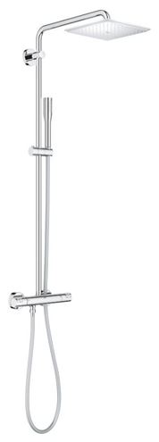 GROHE VITALIO JOY 230 sprchový set s termostatickou baterií, horní sprcha, ruční sprcha, tyč, hadice, chrom  26365000 Obrázek - Hlavní obrázek