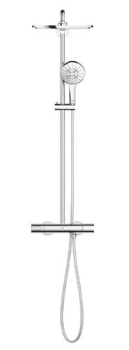 GROHE RAINSHOWER SYSTEM 310 sprchový set s termostatickou baterií, horní sprcha, ruční sprcha se 3 proudy, tyč, hadice, chrom 27966001 Obrázek - Hlavní obrázek