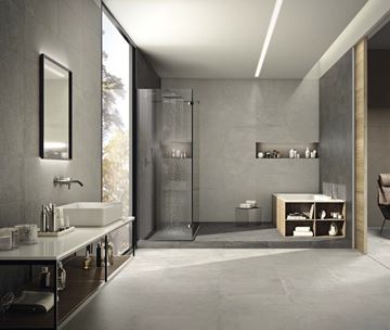 IMOLA STONCRETE dlažba 60x60 cm, mat, dark grey STCR 60DG RM Obrázek - fotka