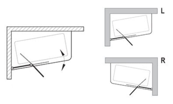 RAVAK 10° CVS2 100 L vanová zástěna 100x150 cm, levá, lítací, bright alu/sklo transparent 7QLA0C03Z1 Obrázek - fotka