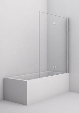 CONCEPT 200 CONB2 vanová zástěna 120x150 cm, pravá, skládací, chrom/čiré sklo CONB2D1205007 Obrázek - fotka