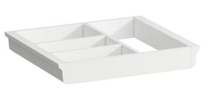 LAUFEN SPACE organizér do zásuvky, bílá