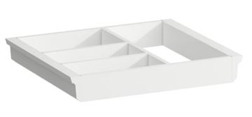 LAUFEN SPACE organizér do zásuvky, bílá