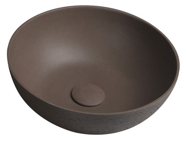 SAPHO FORMIGO umyvadlová výpust, click-clack, bez přepadu, tmavě hnědá FG915 Obrázek - fotka