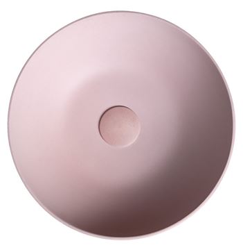 SAPHO FORMIGO umyvadlová výpust, click-clack, bez přepadu, matná růžová FG921 Obrázek - fotka