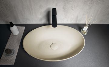 SAPHO FORMIGO umyvadlová výpust, click-clack, bez přepadu, matná žlutá FG922 Obrázek - fotka