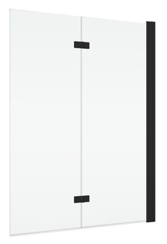 CONCEPT 200 CONB2 vanová zástěna 120x150 cm, pravá, skládací, černá/čiré sklo CONB2D1200607 Obrázek - Hlavní obrázek