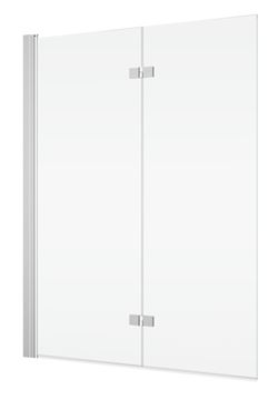 CONCEPT 200 CONB2 vanová zástěna 120x150 cm, levá, skládací, chrom/čiré sklo
