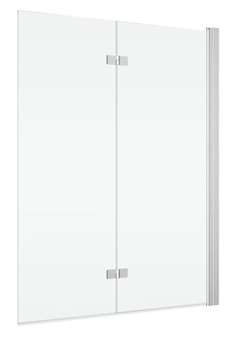 CONCEPT 200 CONB2 vanová zástěna 120x150 cm, pravá, skládací, chrom/čiré sklo CONB2D1205007 Obrázek - Hlavní obrázek