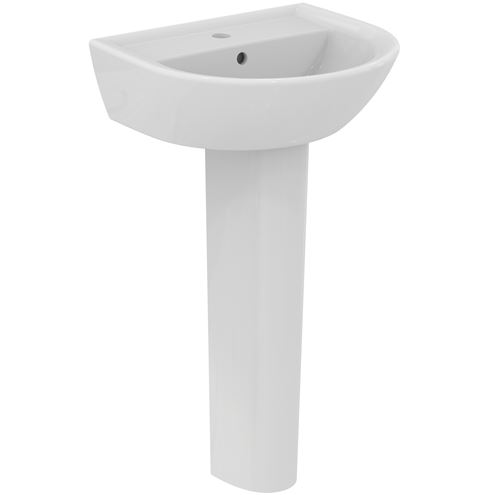 IDEAL STANDARD EUROVIT umývátko 50 cm, s otvorem pro baterii a přepadem W332801 Obrázek - fotka