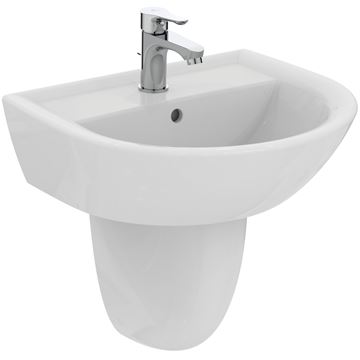 IDEAL STANDARD EUROVIT umývátko 50 cm, s otvorem pro baterii a přepadem W332801 Obrázek - fotka