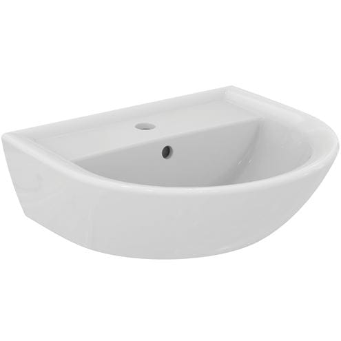 IDEAL STANDARD EUROVIT umývátko 50 cm, s otvorem pro baterii a přepadem W332801 Obrázek - Hlavní obrázek