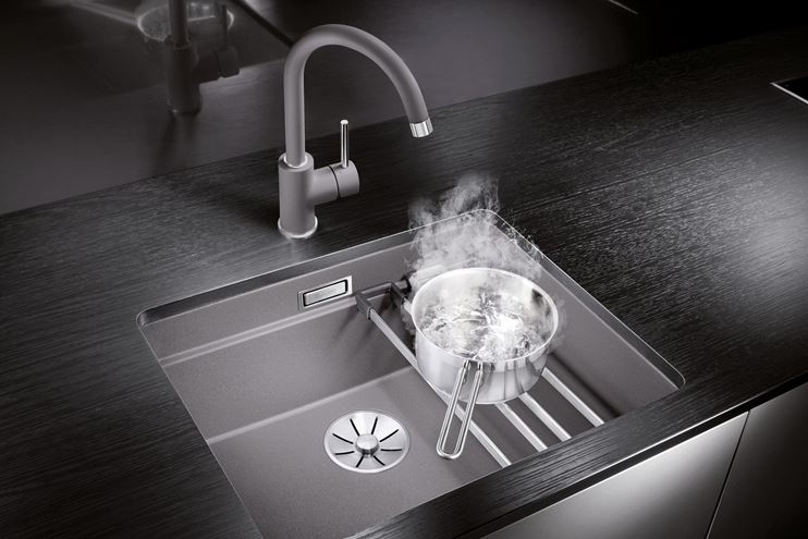 BLANCO ETAGON 500 U granitový dřez 530x460 mm, antracit 522227 Obrázek - fotka