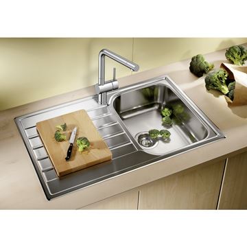 BLANCO LIVIT 45 S SALTO nerezový dřez 860x500 mm, otočný, odkapávač 514786 Obrázek - fotka