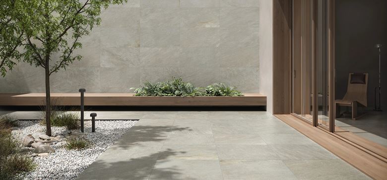 VILLEROY & BOCH MONTAGNE GARDEN dlažba 60x60x2 cm, mat reliéf, ivory 2864/RC10 Obrázek - fotka