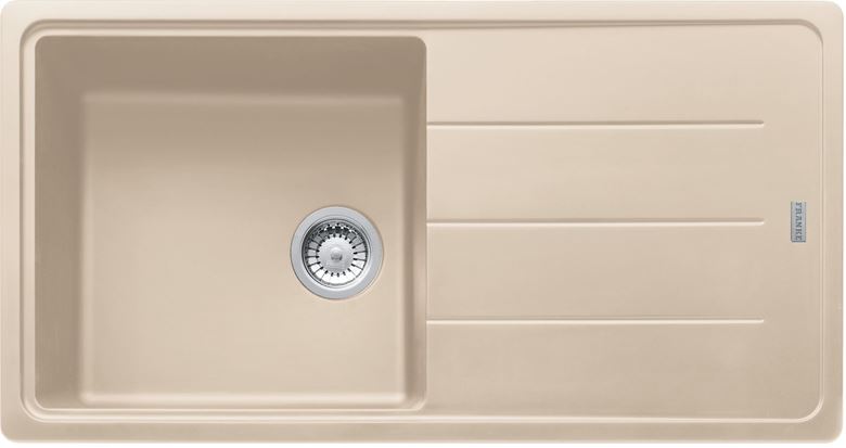FRANKE BASIS BFG 611 fragranitový dřez 970x500 mm, otočný, odkapávač, pískový melír 114.0285.306 Obrázek - Hlavní obrázek