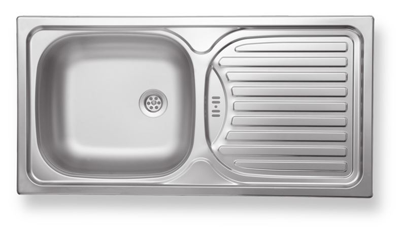 NOVASERVIS nerezový dřez 860x435 mm, otočný, odkapávač DR43/86 Obrázek - Hlavní obrázek